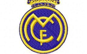 Real Madrid Logo Free Embroidery Design