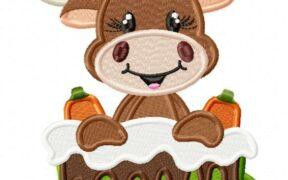 Halloween Elk Free Embroidery Design