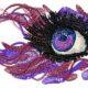 Add Elegance and Whimsy with the Purple Eye Free Embroidery Design!