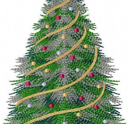 Star Tree Free Embroidery Design