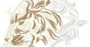 Tiger Head Free Embroidery Design